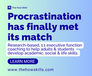 The How Skills social post on procrastination.